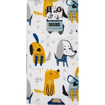Utěrka Bavlněná hadřík do kuchyně s motivem pejsků