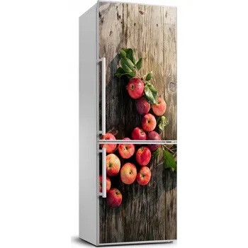 Fototapeta Samolepka na lednici, fólie - Jablka na stole 70x190 cm