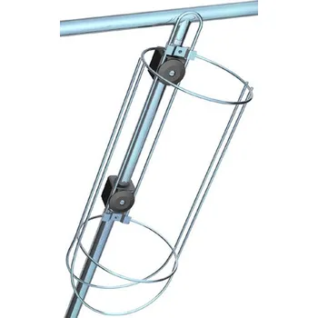 Odpadkový koš Nerezový koš Nawa na fendry o průměru 21,5 cm