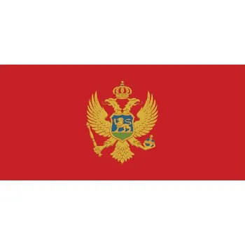 Vlajka Vlajka Černá hora 20 x 30 cm