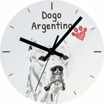 Hodiny Nástěnné hodiny Art-Dog bílé 20 cm
