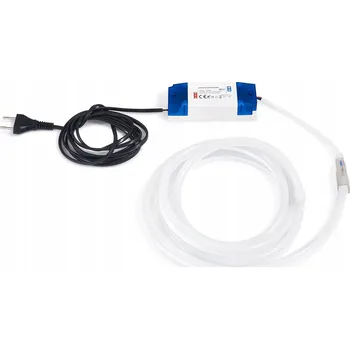 LED páska SADA LED NEONOVÉHO PÁSKU 24V 2M IP67 ČERVENÝ STUDENÁ BÍLÁ (CW)