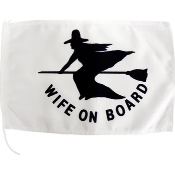 Vlajka Vlajka wife on board