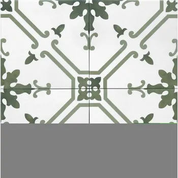 Dlažba Dlažba Tonalite Aquarel verde 15x15 cm mat AQUELEVE