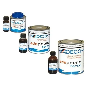 Průmyslové lepidlo Dvousložkové syntetické lepidlo Adeco na Hypalon/neopren v plechovce včetně aktivátoru v provedení 125 ml, 400 g a 850 g Provedení: 850 g