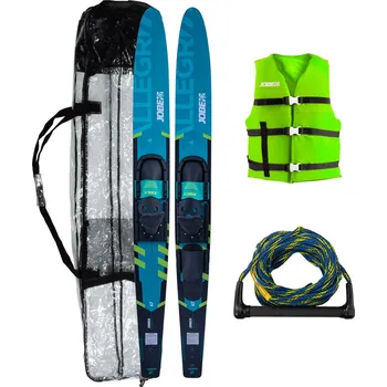 Vodní lyže Párové vodní lyže jobe Allegre 67" Combo Skis Teal v setu