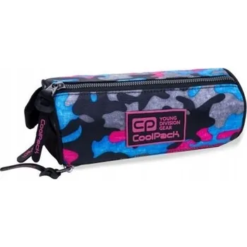 Penál Penál CoolPack , trojitý tubus, Maskáčový Róż