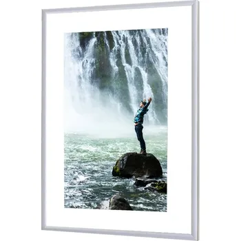 Obraz STŘÍBRNÝ HLINÍKOVÝ RÁM - RÁMEČEK 40x40 CM