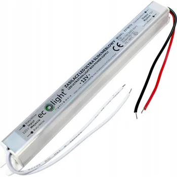 NAPÁJECÍ ZDROJ 12V 48W 4A ULTRA SLIM PRO LED PÁSKY A MODULY, modulární, tenký, nábytkový