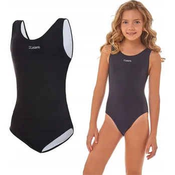 Dívčí plavky Zagano plavky jednodílné velikost 146