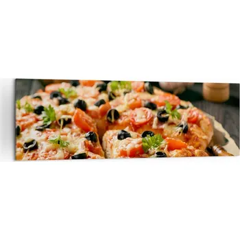 Obraz Velký obraz do obýváku 160x50 gastronomie moderní na plátně obrazy