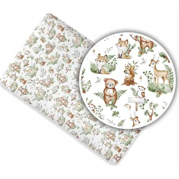 Prostěradlo PROSTĚRADLO BAVLNĚNÉ DO POSTÝLKY 120x60 VZORY!