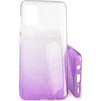 Pouzdro na mobilní telefon Pouzdro Shine Case pro Samsung Galaxy A41 A415 Fialové