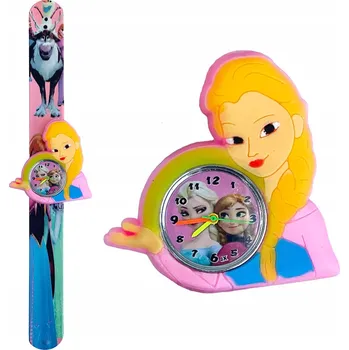 Hodinky Dětské slap hodinky pro holky FROZEN Ledové Království ovinovací