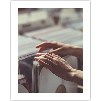 Obraz Obraz plakát na zeď bez rámu 40x50 hudební deska plakáty do obýváku