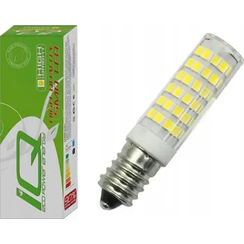 Žárovka ŽÁROVKA E14 75 SMD LED 2835 6W STUDENÁ BÍLÁ IQEEPE