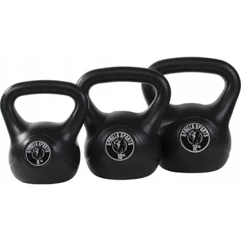 Sada Kettlebell 8 kg, 10 kg, 12 kg vinylové