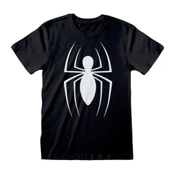 Pánské tričko Pánské tričko Marvel Comics|Spiderman: Classic Logo (XL) černé bavlna