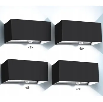 Nástěnné svítidlo Černé nástěnné svítidlo, OS862D Kingwen LED 20 W