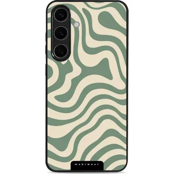 Pouzdro na mobilní telefon Lesklý kryt Mobiwear Glossy - Samsung Galaxy S25 Plus - GA57G Zelené a béžové zkrouceniny (Prémiové lesklé pouzdro, obal, kryt Mobiwear Glossy na mobil Samsung Galaxy S25 Plus - GA57G Zelené a béžové zkrouceniny, materiál Plast + TPU silikon - krytí po)