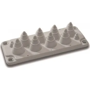 Rozvaděč ELEKTRO BEČOV Deska MC 10 průchodková (IP54) G501054