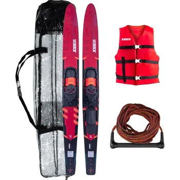 Vodní lyže Párové vodní lyže jobe Allegre 67" Combo Skis Red v setu