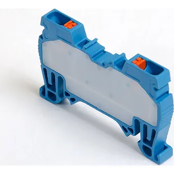 svorka ONKA 2,5mm2 pružinová kolejnicová spojka svorkovnice Terminál na DIN lištu 2-vodičová šedá, 1020016