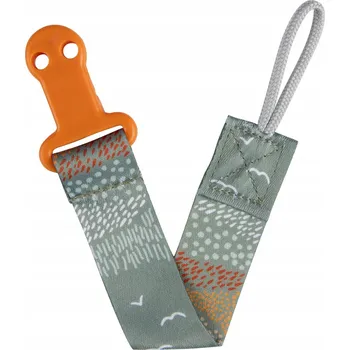 Klip na dudlík se stuhou Mountains zelený Canpol Babies