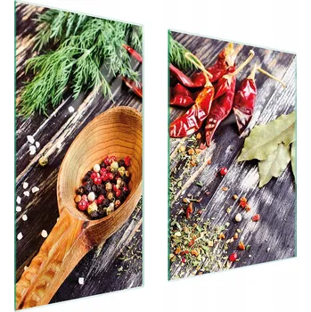 Kuchyňské prkénko Krájecí deska TMK ArtDeko sklo 2 ks