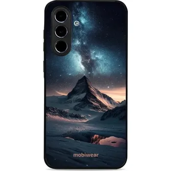 Pouzdro na mobilní telefon Lesklý kryt Mobiwear Glossy - Samsung Galaxy A56 5G - G006G Hora s hvězdnou oblohou (Prémiové lesklé pouzdro, obal, kryt Mobiwear Glossy na mobil Samsung Galaxy A56 5G - G006G Hora s hvězdnou oblohou, materiál Plast + TPU silikon - krytí po všech stranách