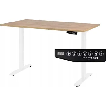 Psací stůl Obdélníkový psací stůl ProErgo 138 x 80 x 119 cm bílý