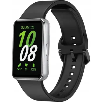 Pouzdro na mobilní telefon Silikonový Řemínek Náhradní pro Samsung Galaxy FIT 3 / SM-R390 / Černý