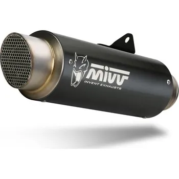 Výfuk pro motocykl MIVV GP-Pro Tlumič výfuku Ocelová černá/nerezová koncovka Suzuki GSXR1000 SUZUKI GSX-R 1000 2017-2021