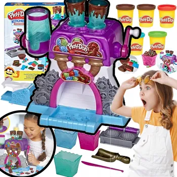 Modelovací hmota HASBRO PLAY DOH ČOKOLÁDY ČOKOLÁDOVÁ MODELÍNA SADA