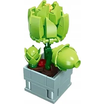 ostatní stavebnice KVĚTINY 6 8 dílů STAVEBNICE , rostlina