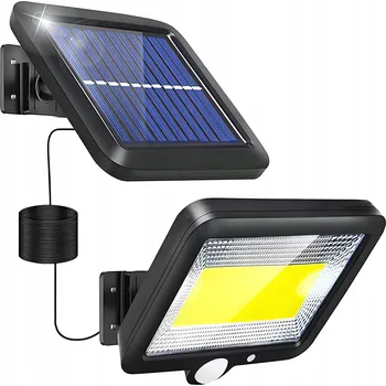 Venkovní osvětlení SOLÁRNÍ LAMPA S POHYBOVÝM SENZOREM SOUMRAKU 100 LED