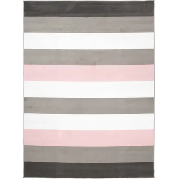 Koberec KOBEREC PINKY 180x250 SVĚTLE RŮŽOVÝ PRO DĚTI 75c