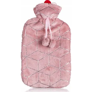 Obraz Gumová termoláhev Cube růžová 2 l