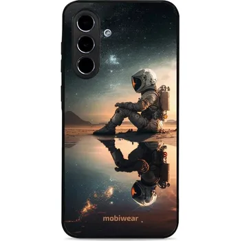 Pouzdro na mobilní telefon Lesklý kryt Mobiwear Glossy - Samsung Galaxy A56 5G - G003G Astronaut na samotce (Prémiové lesklé pouzdro, obal, kryt Mobiwear Glossy na mobil Samsung Galaxy A56 5G - G003G Astronaut na samotce, materiál Plast + TPU silikon - krytí po všech stranách,)