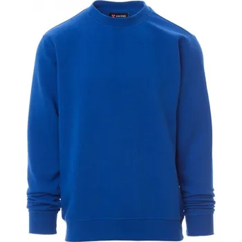 Pánská mikina Payperwear Mikina New Orleans s kulatým výstřihem a pevnými manžetami Barva: modrá královská, Velikost: XS