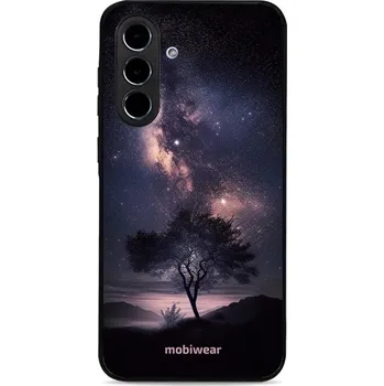 Pouzdro na mobilní telefon Lesklý kryt Mobiwear Glossy - Samsung Galaxy A56 5G - G005G Strom s galaxií (Prémiové lesklé pouzdro, obal, kryt Mobiwear Glossy na mobil Samsung Galaxy A56 5G - G005G Strom s galaxií, materiál Plast + TPU silikon - krytí po všech stranách, neošoupatelný)