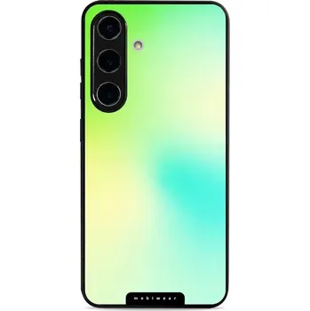 Pouzdro na mobilní telefon Lesklý kryt Mobiwear Glossy - Samsung Galaxy S25 - G062G Zelenkavý odstín (Prémiové lesklé pouzdro, obal, kryt Mobiwear Glossy na mobil Samsung Galaxy S25 - G062G Zelenkavý odstín, materiál Plast + TPU silikon - krytí po všech stranách, neošoupatelný)