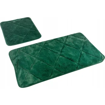 Koupelnová předložka Koupelnové předložky Muna Zelené Protiskluzové Chodníčky Sada 2 ks