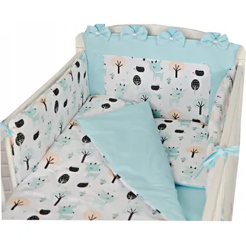 Povlečení SADA POVLEČENÍ 6DÍLNÁ DO POSTÝLKY 120X60, SADA POVLEČENÍ 120X90