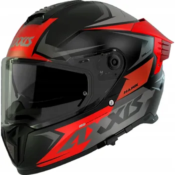 Helma na motorku Axxis motocyklová přilba HAWK EVO SV IXIL RED vel. L