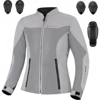 Moto bunda Dámská bunda SHIMA OPENAIR LADY GREY, velikost vel.