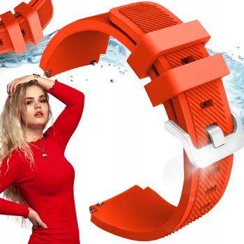 Řemínek na hodinky Řemínek ChronSmarta univerzální oranžový