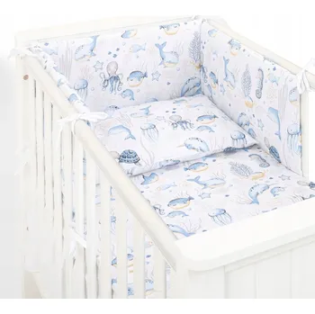 Povlečení Sada povlečení Mamo-tato 100 x 135 cm bílá