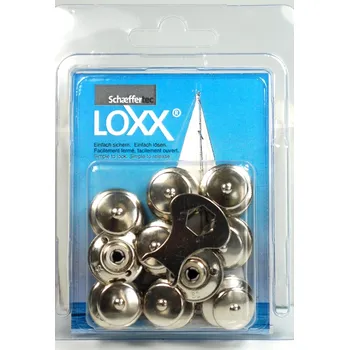 Sada nářadí LOXX® Sada 10 ks vrchních dílů druku Loxx TX02 s utahovacím klíčem