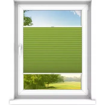 Prostěradlo Roleta Plisé zelená 80 x 140 cm